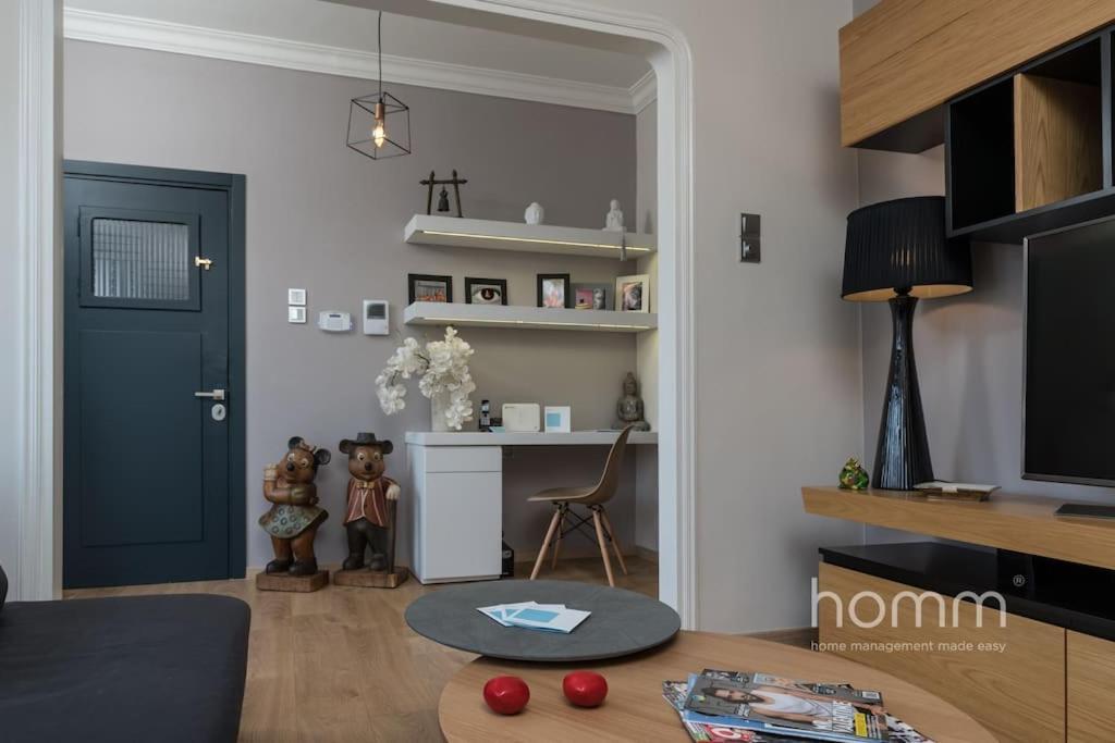 Renovated Homm Apartment In Lycabettus, Pitanis Str Atenas Exterior foto